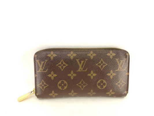 LOUIS VUITTON Monogram M60002 Zippy Wallet