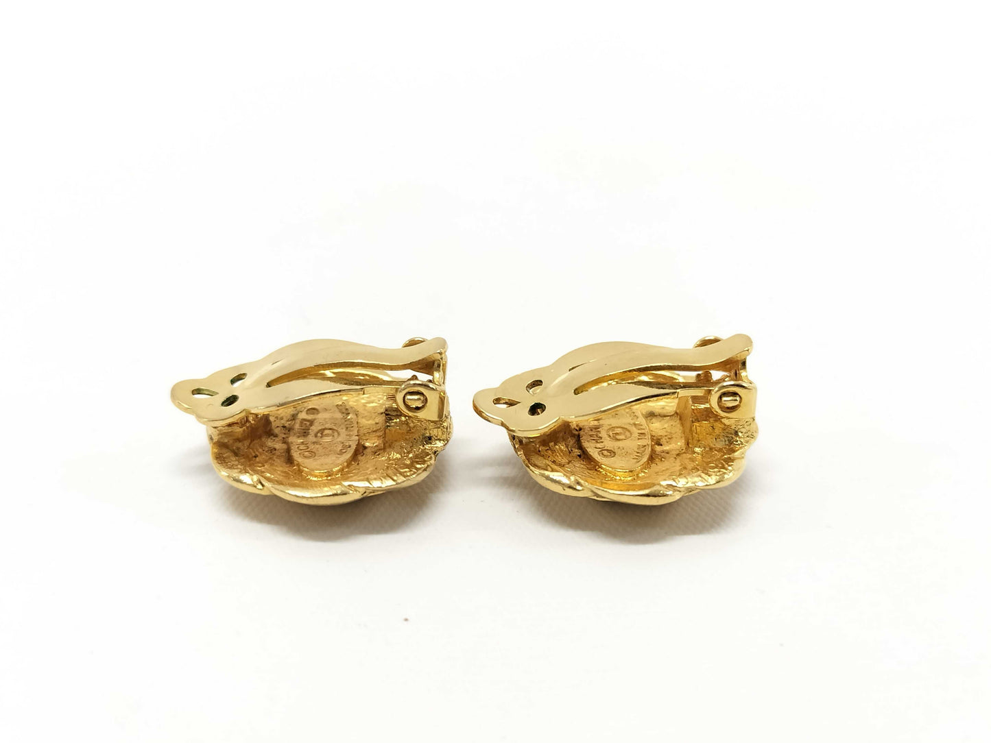 CHANEL Earrings Coco Gold Accessory Vintage Earrings