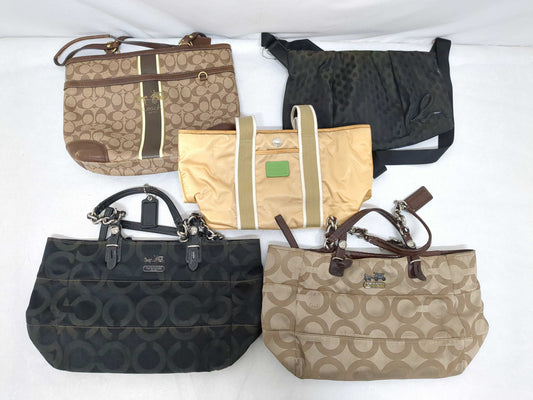 COACH Signature Agnes B. Handbags, Nylon, etc. *5 Tote Bags