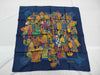 GUCCI fringe pattern scarf