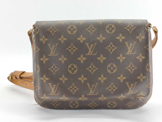 LOUIS VUITTON Monogram M51388 Musette Tango Shoulder Bag