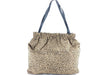 BOTTEGA VENETA Leopard Print Nylon Hand Tote Bag