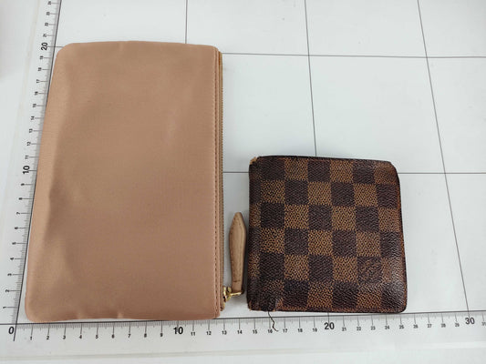 LOUIS VUITTON Damier Lanvin/Nina Ricci etc. 4-piece wallet set