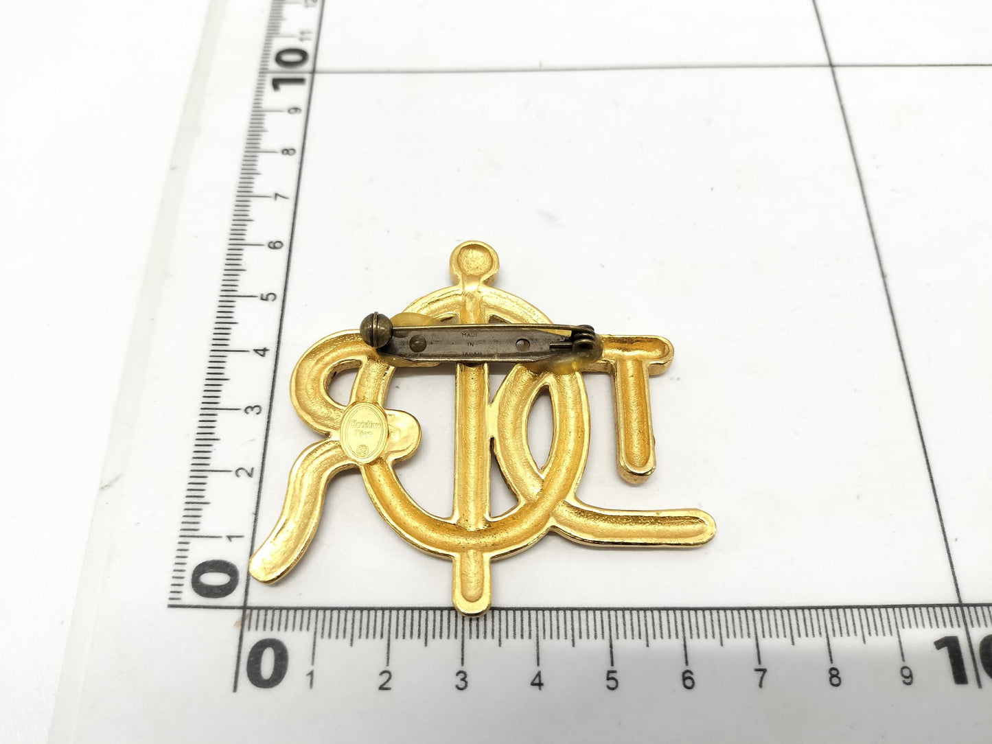 Dior brooch