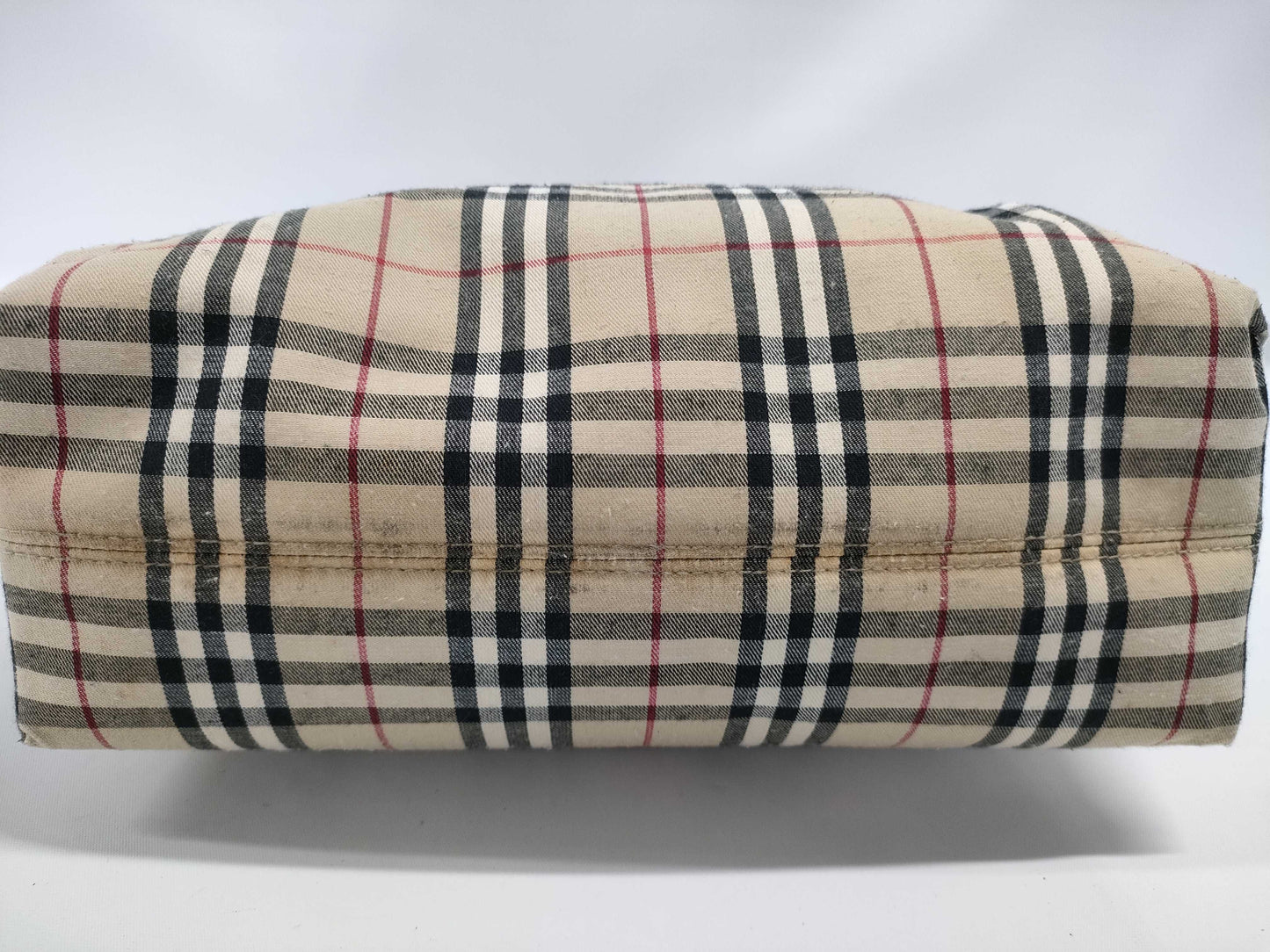 BURBERRY Nova Check Tote Bag