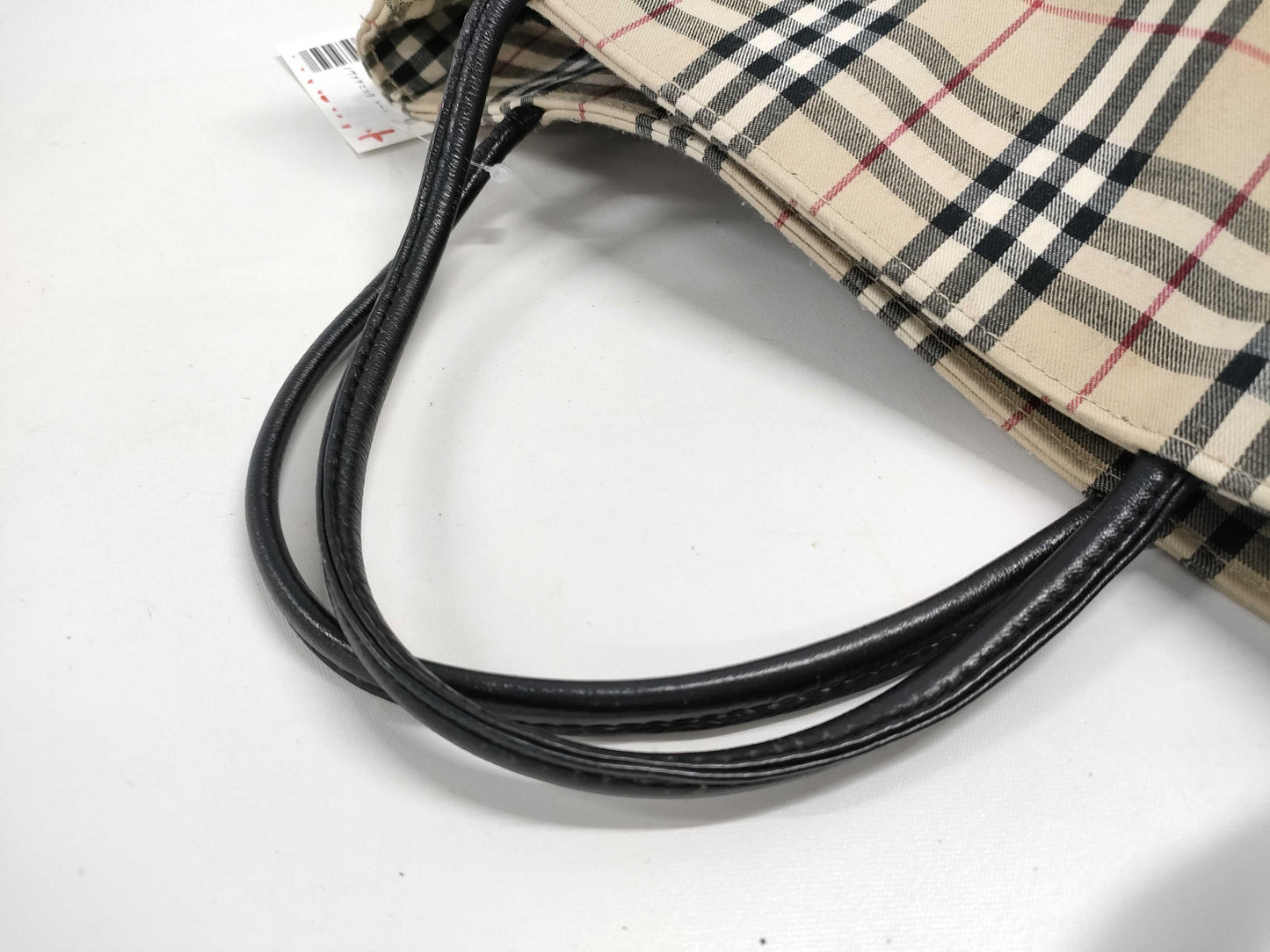 BURBERRY Nova Check Tote Bag