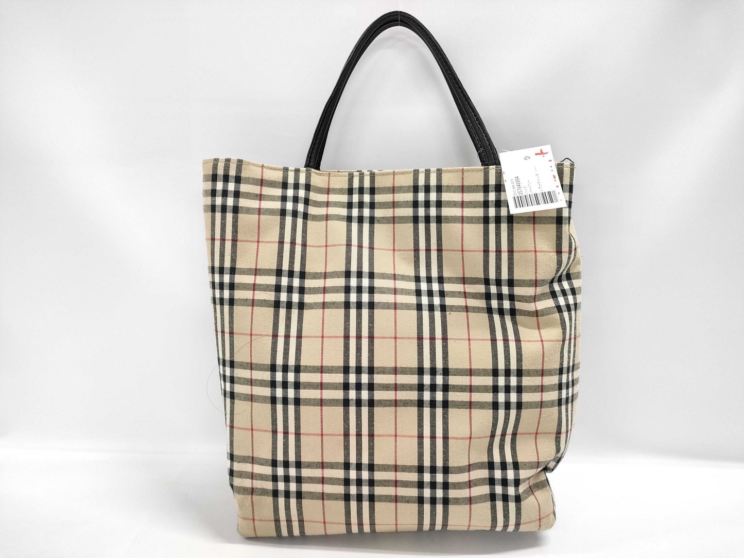 BURBERRY Nova Check Tote Bag