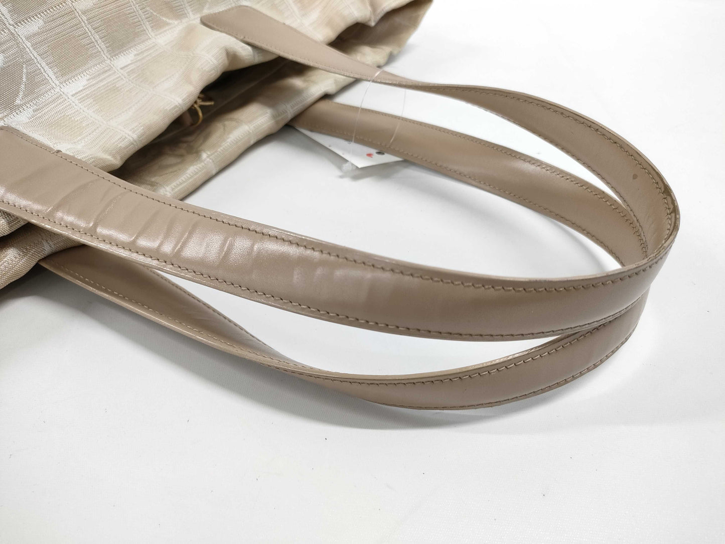 CHANEL New Travel Line Tote Beige Tote Bag