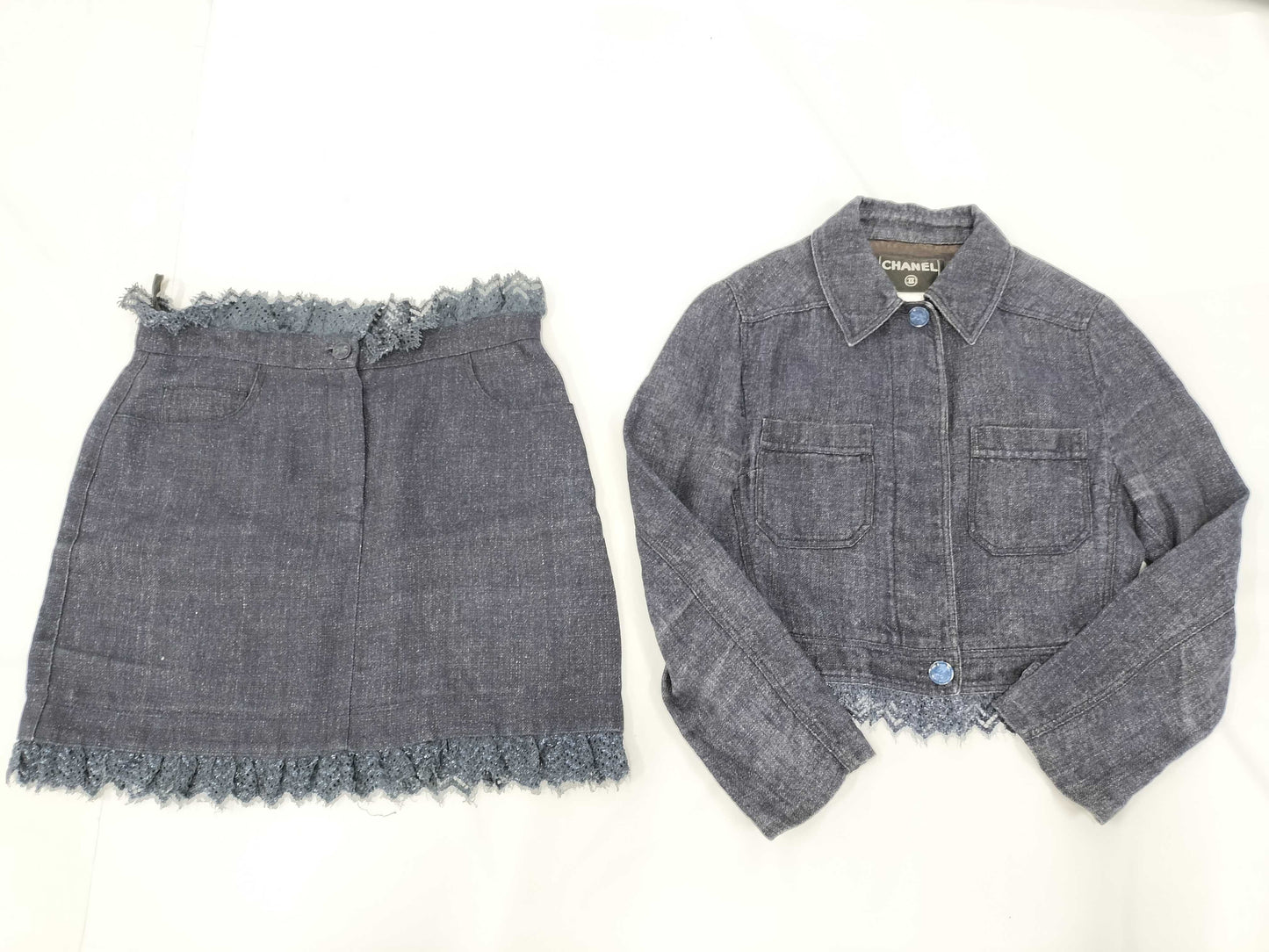 CHANEL denim set-up other apparel