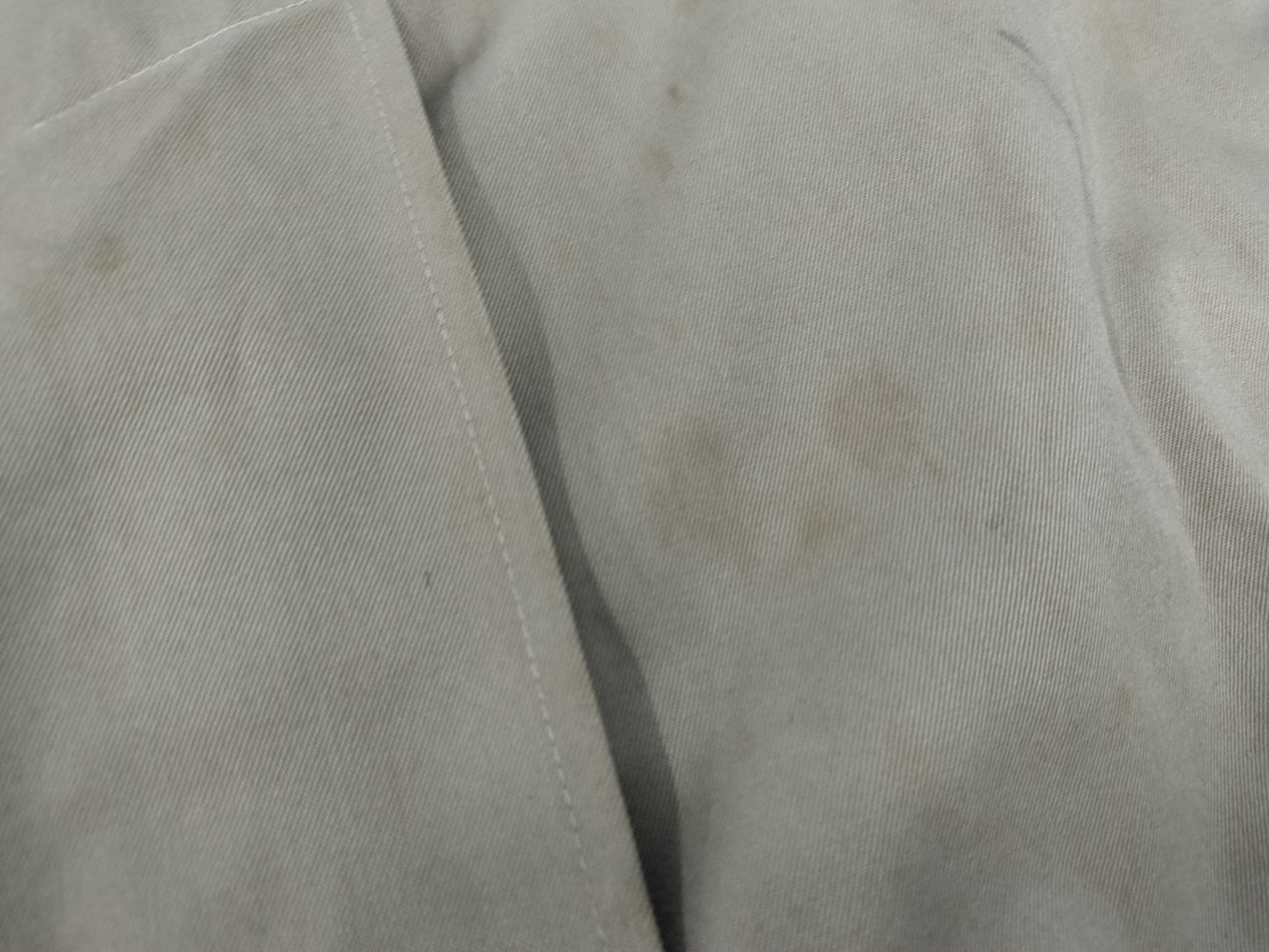 BURBERRY trench coat with stains