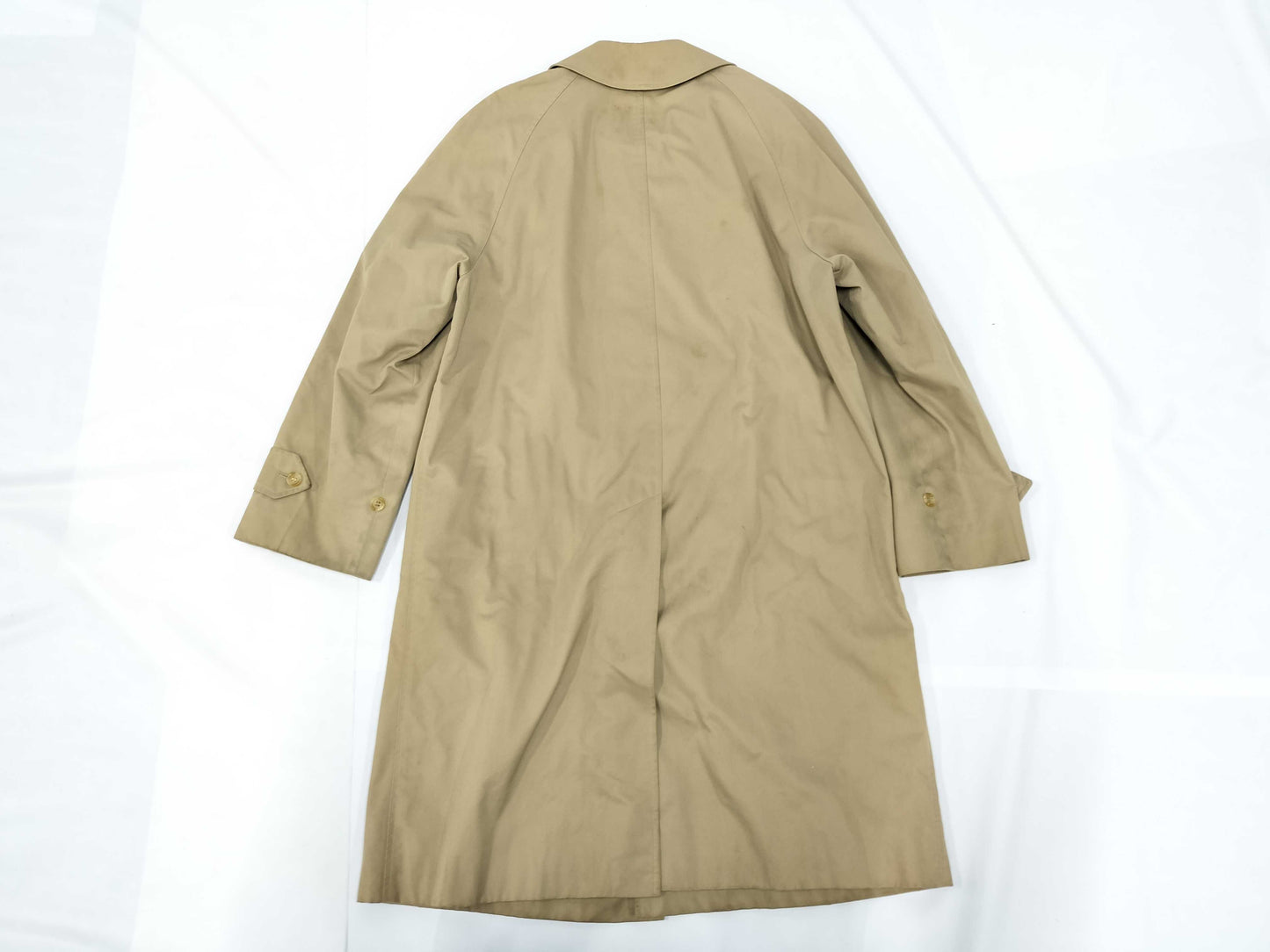 BURBERRY trench coat with stains