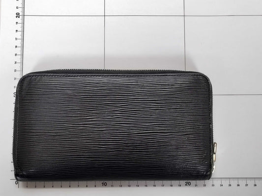 LOUIS VUITTON Epi Zippy Organizer Noir M60632 Wallet