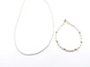 Pearl diameter: Approx. 3.3mm/4.4mm, K18/METAL, 11.6g, Necklace