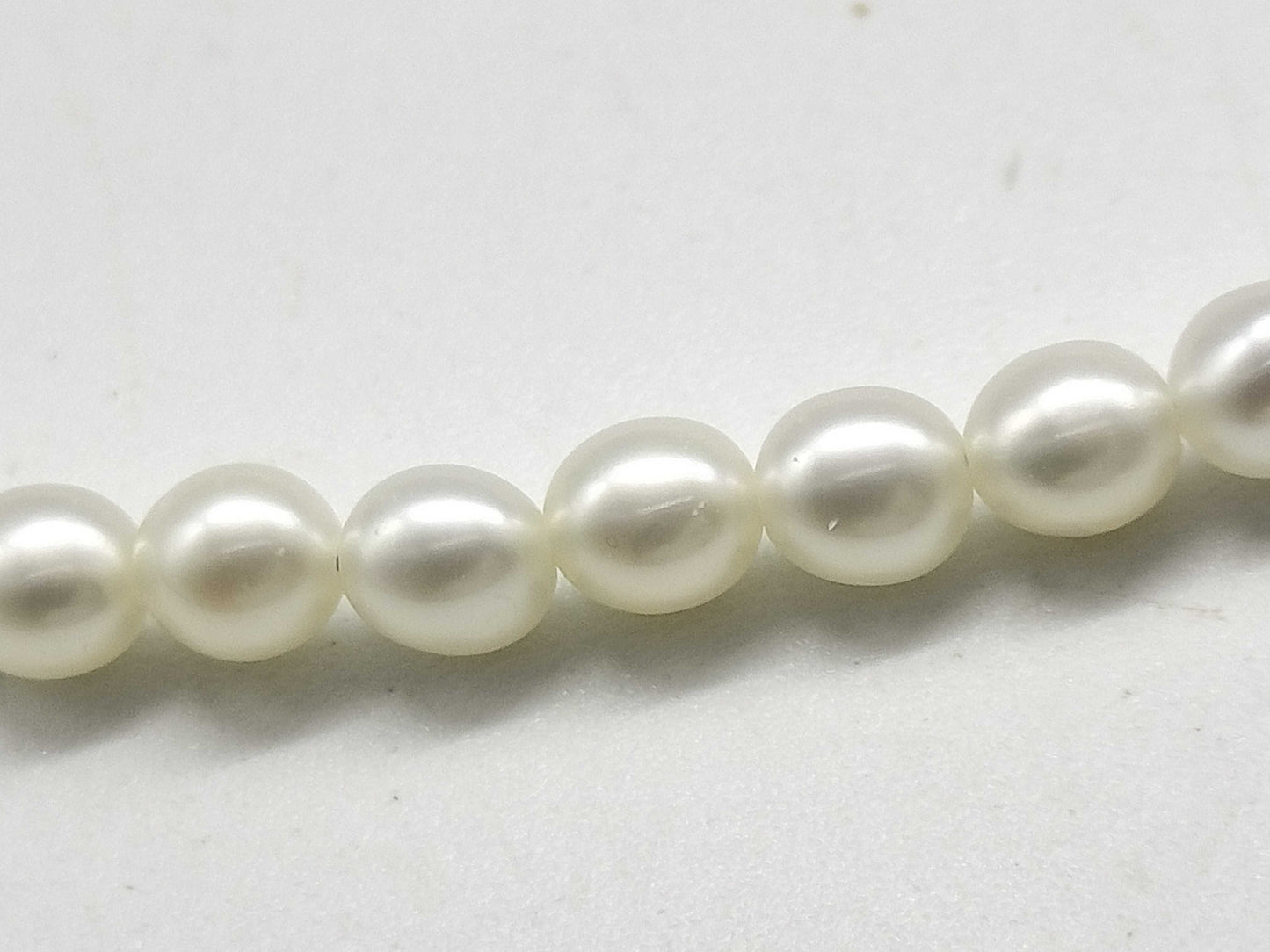 Pearl diameter: Approx. 3.3mm/4.4mm, K18/METAL, 11.6g, Necklace