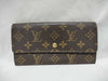LOUIS VUITTON Monogram Old Portefeuille Sarah Wallet
