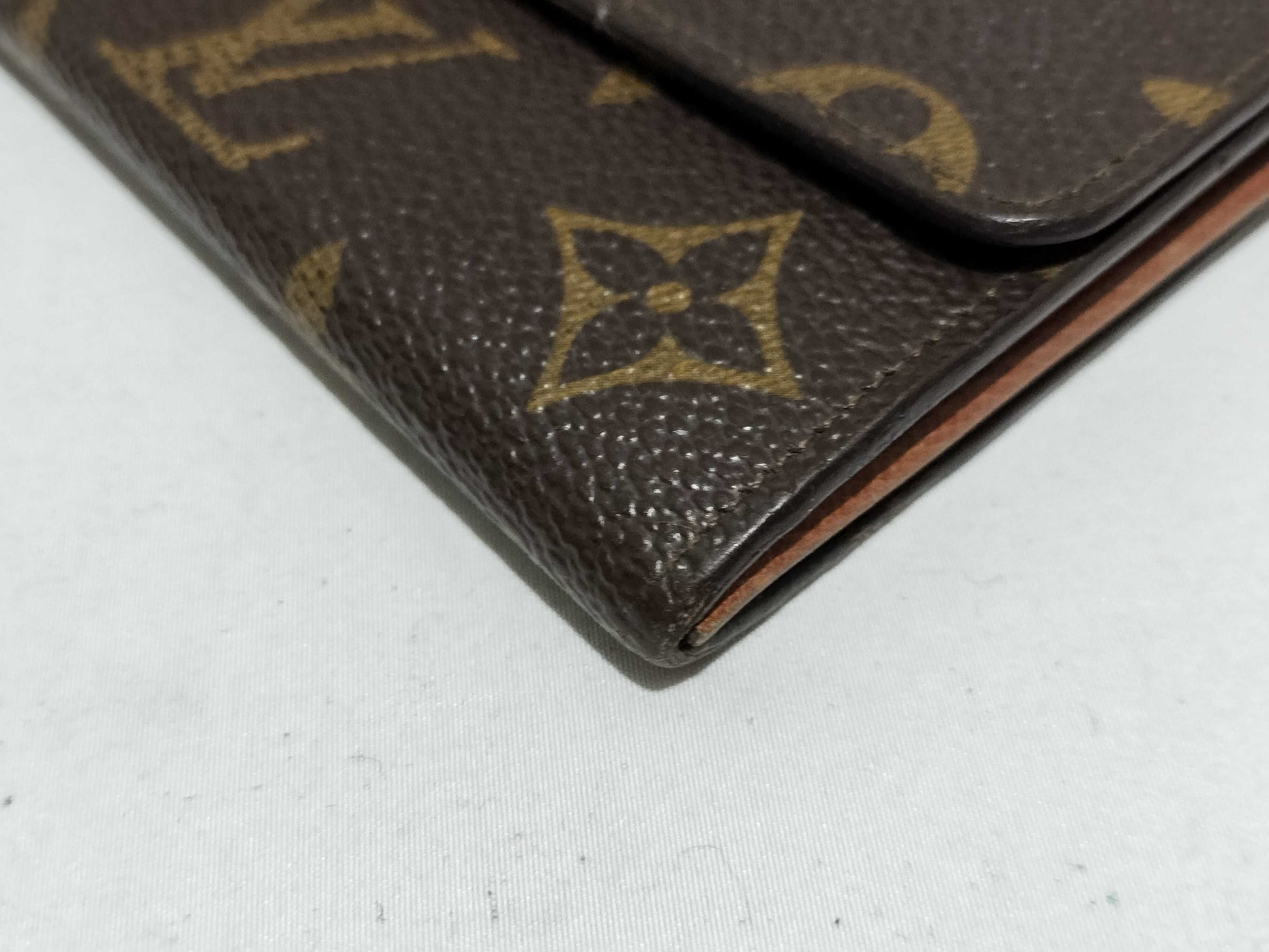 LOUIS VUITTON Monogram Old Portefeuille Sarah Wallet