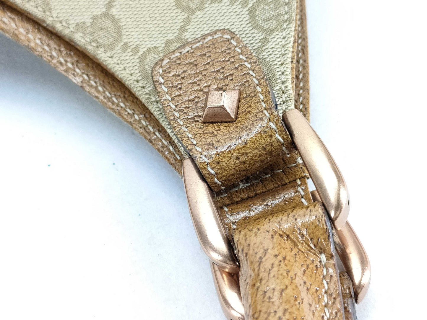 GUCCI Jackie New Brown Beige Shoulder Bag