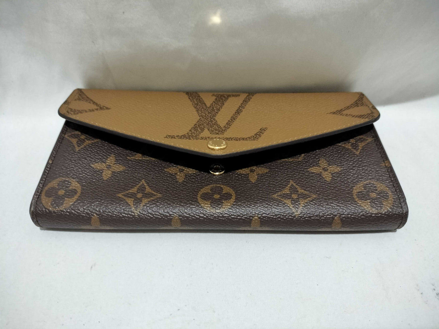 LOUIS VUITTON Monogram Giant Reverse M80726 Portefeuille Sarah Wallet