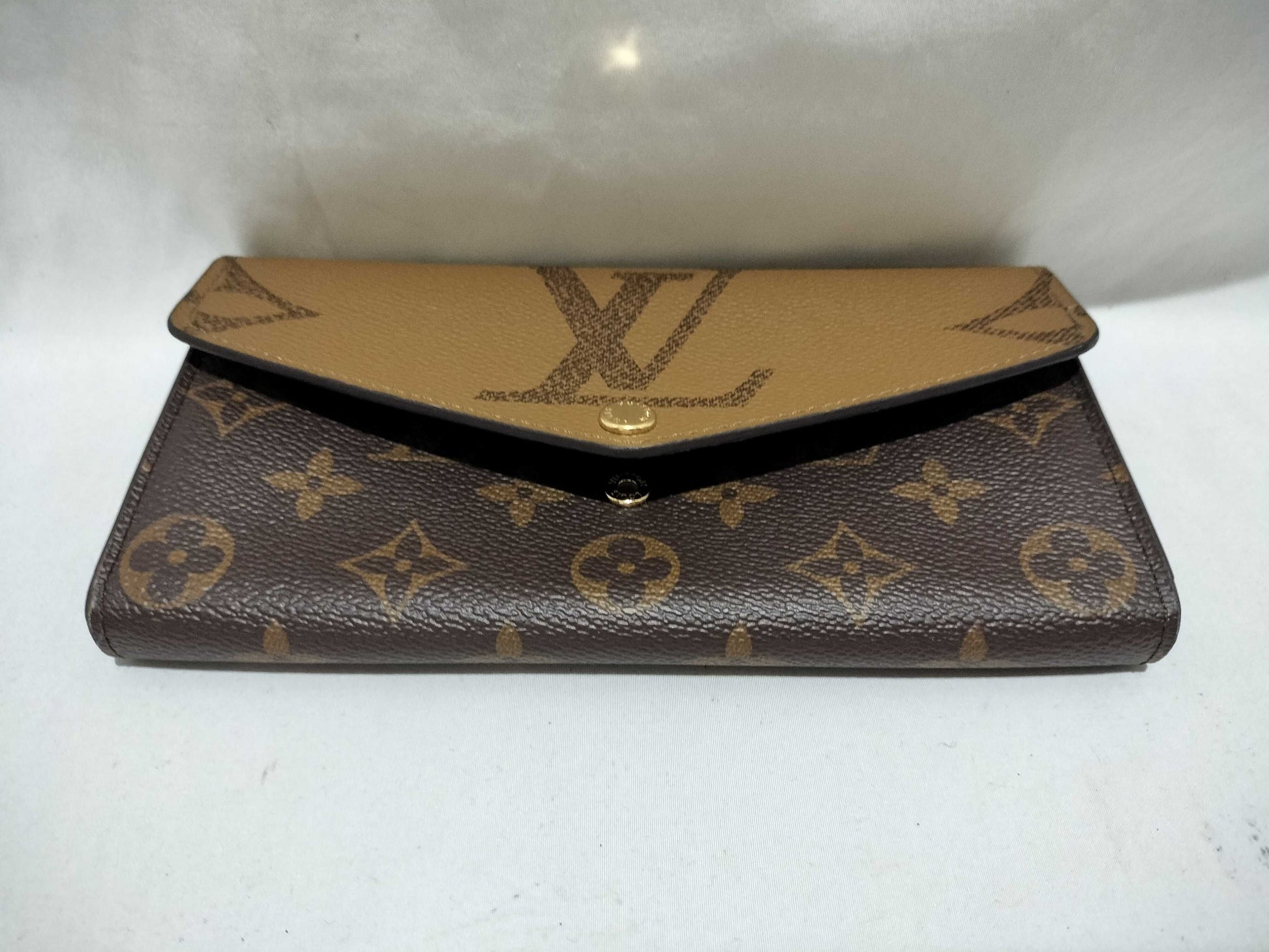 LOUIS VUITTON Monogram Giant Reverse M80726 Portefeuille Sarah Wallet