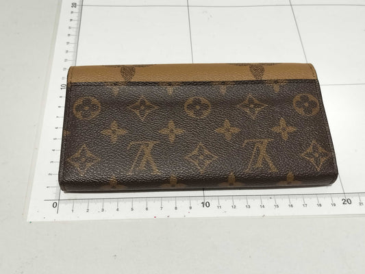 LOUIS VUITTON Monogram Giant Reverse M80726 Portefeuille Sarah Wallet