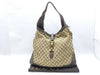 GUCCI GG Canvas New Jackie Fringe 2-Way Shoulder Bag