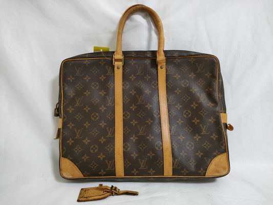 LOUIS VUITTON Monogram M53361 Porto Document Voyage Handbag