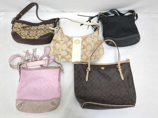 COACH Signature 13012/9362/28365/19281/9362 5-Piece Shoulder Bag