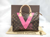 LOUIS VUITTON Monogram M41533/DU1105 V-Line Limited Edition Handbag