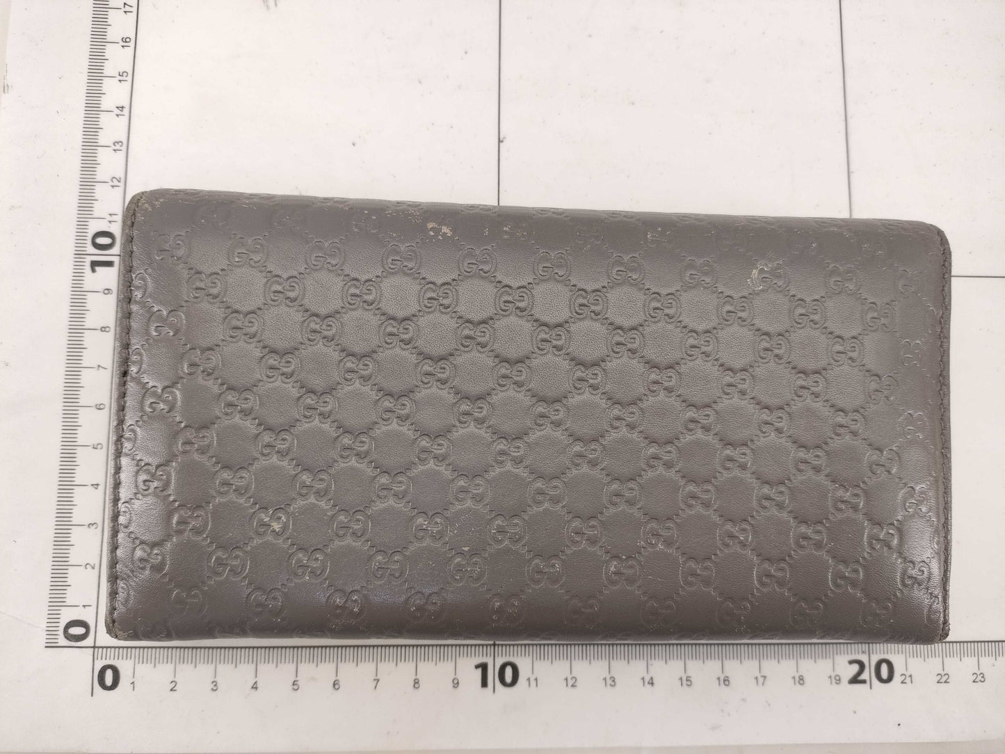GUCCI Guccissima Micro Gucci Wallet
