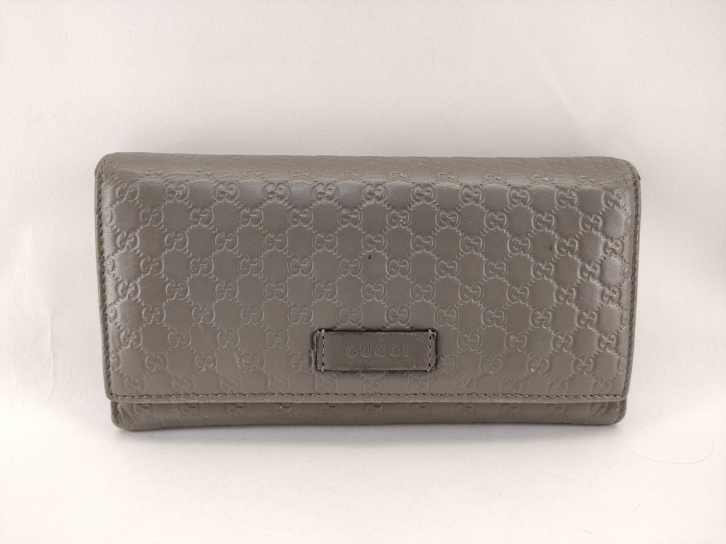 GUCCI Guccissima Micro Gucci Wallet