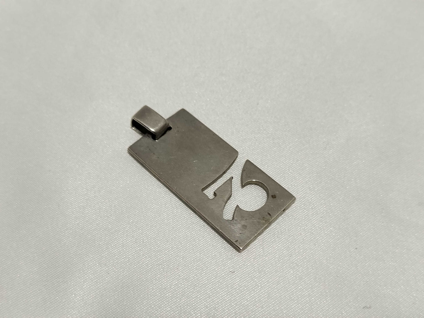 GUCCI 925 Plate Top Pendant Top