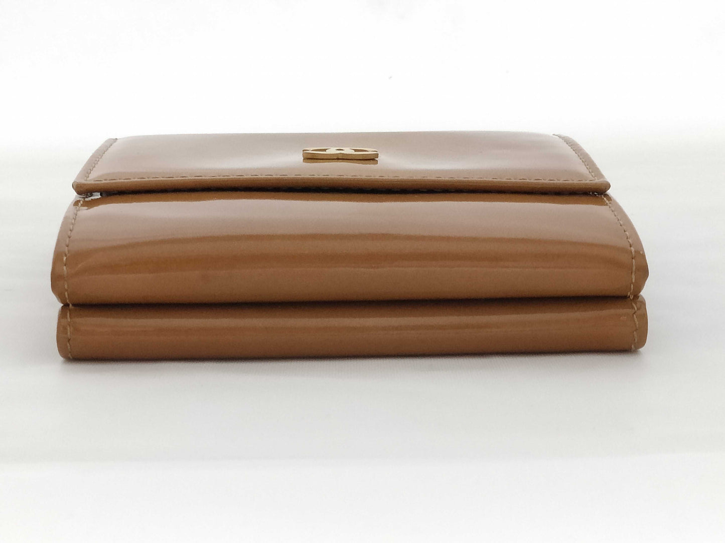 CHANEL Caviar Leather Patent Wallet