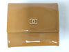 CHANEL Caviar Leather Patent Wallet