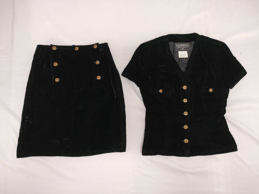 CHANEL 96A Biscuit Velvet Gribois Other Apparel