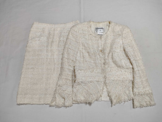 CHANEL 96A 05P Tweed Set Other Apparel