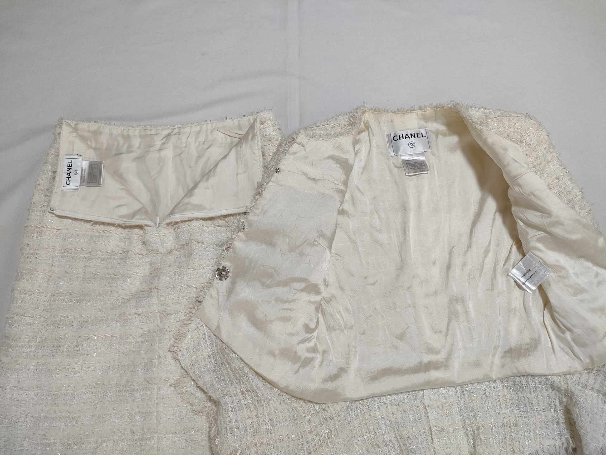 CHANEL 96A 05P Tweed Set Other Apparel