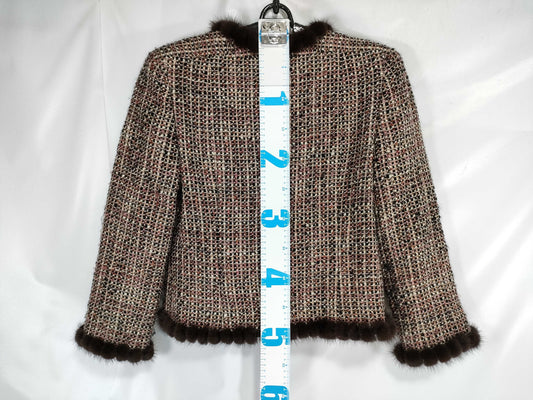 CHANEL 03A Mink Jacket Jacket