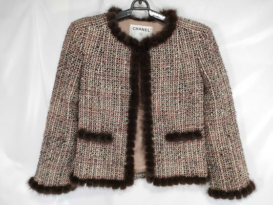 CHANEL 03A Mink Jacket Jacket
