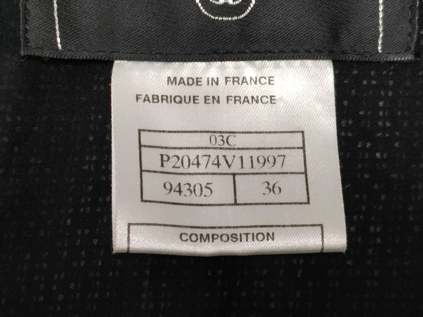 CHANEL 03C Cardigan Camellia Button Cardigan