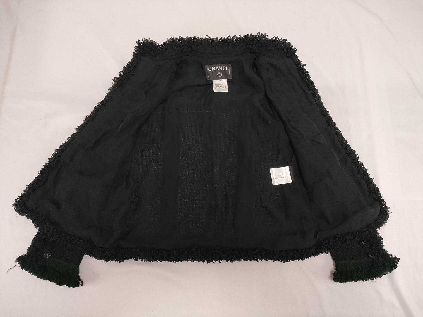 CHANEL 03C Cardigan Camellia Button Cardigan