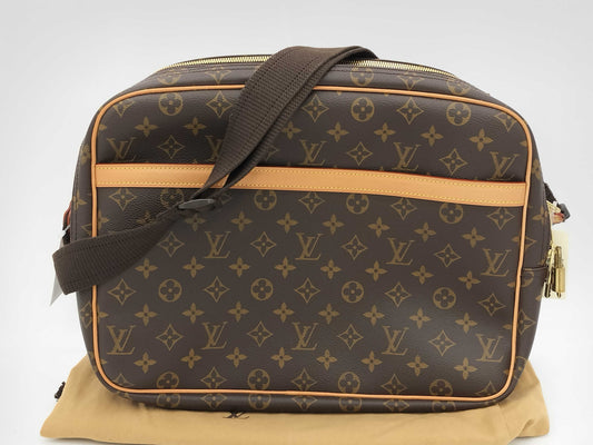 LOUIS VUITTON Monogram 257114427) M45252 Reporter GM Shoulder Bag