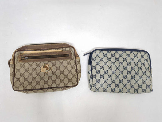 GUCCI GG Second Bag/Pouch Set Second Bag