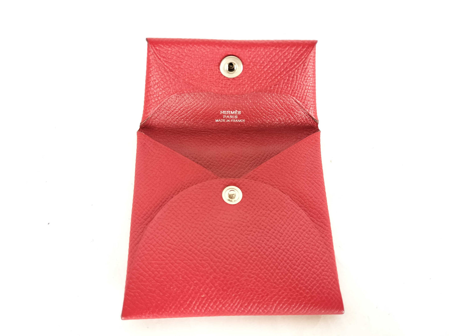 HERMES Bastia Epsom R Stamped Wallet