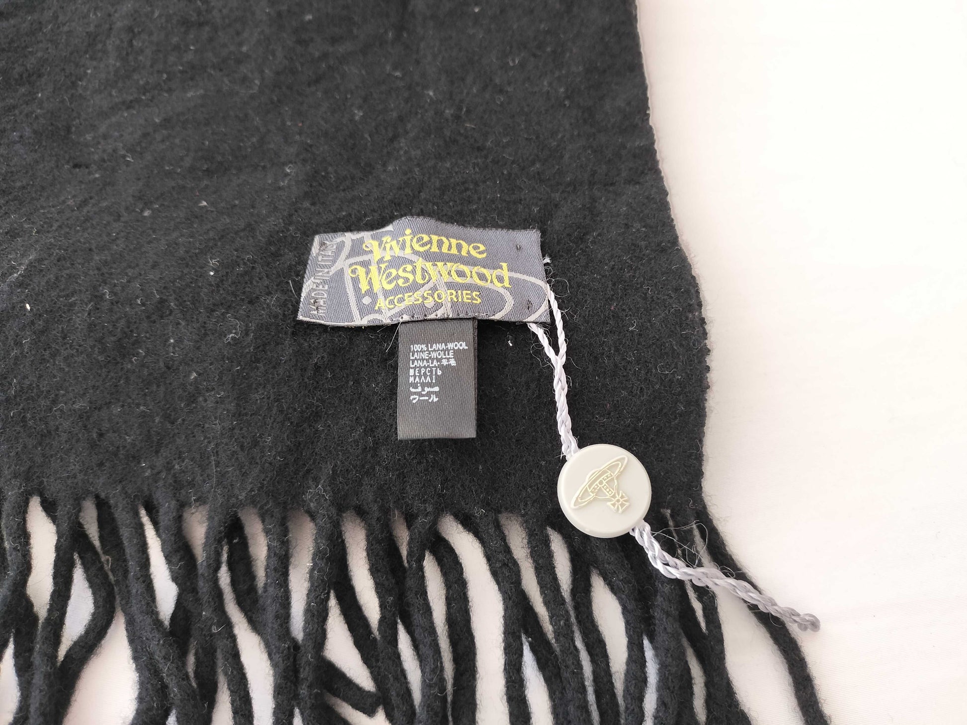 Vivienne Westwood wool scarf scarf