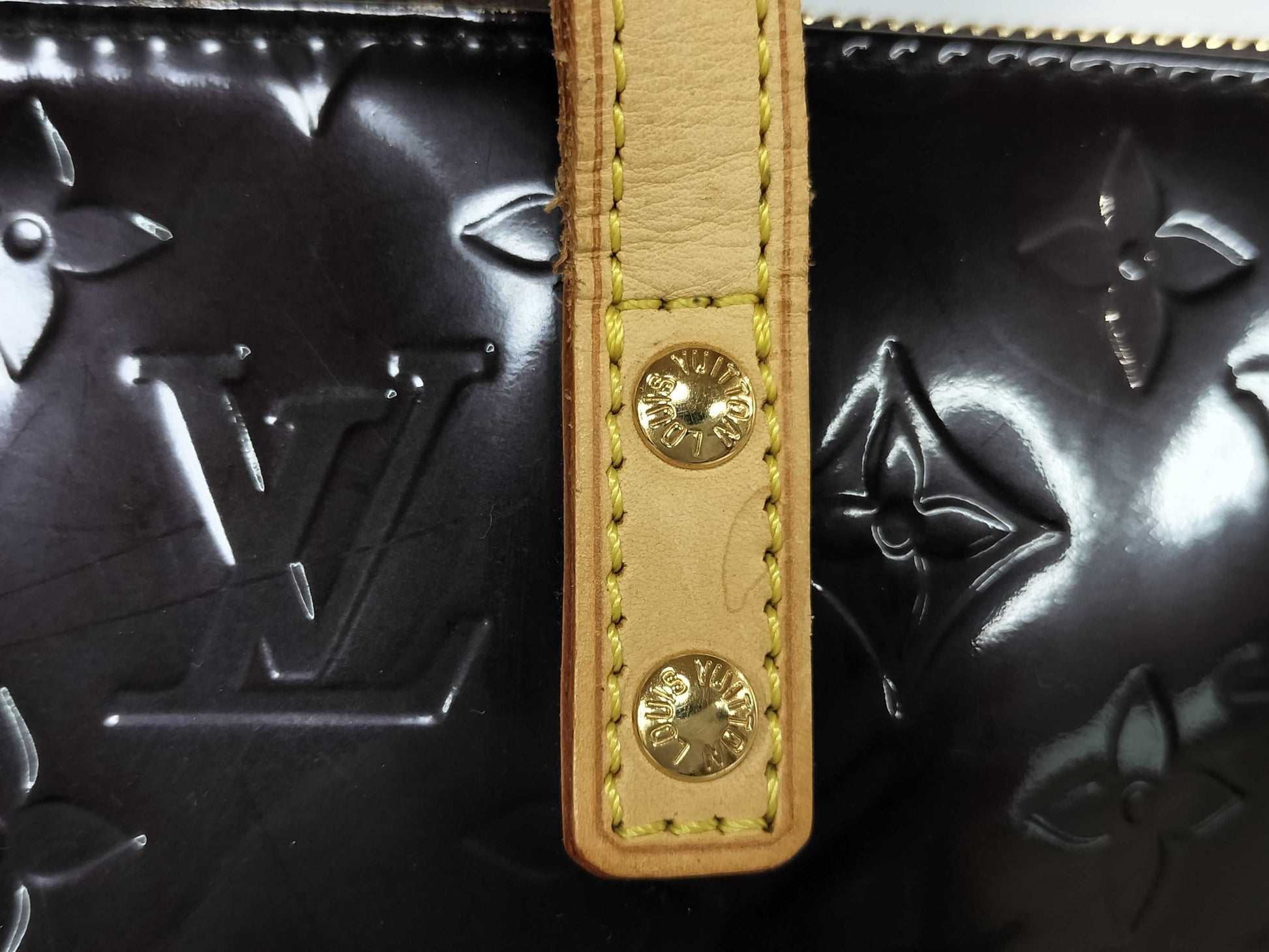 LOUIS VUITTON Vernis M93585 Bellevue PM Handbag