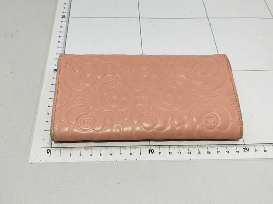 CHANEL Camellia Long Wallet