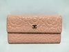 CHANEL Camellia Long Wallet