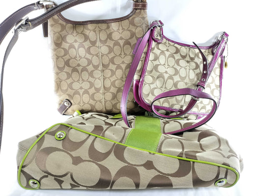 COACH Signature Coach 5-Piece Shoulder Bag