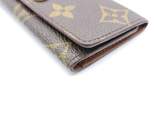 LOUIS VUITTON Monogram 4-ring Key Case Key Case/Key Holder