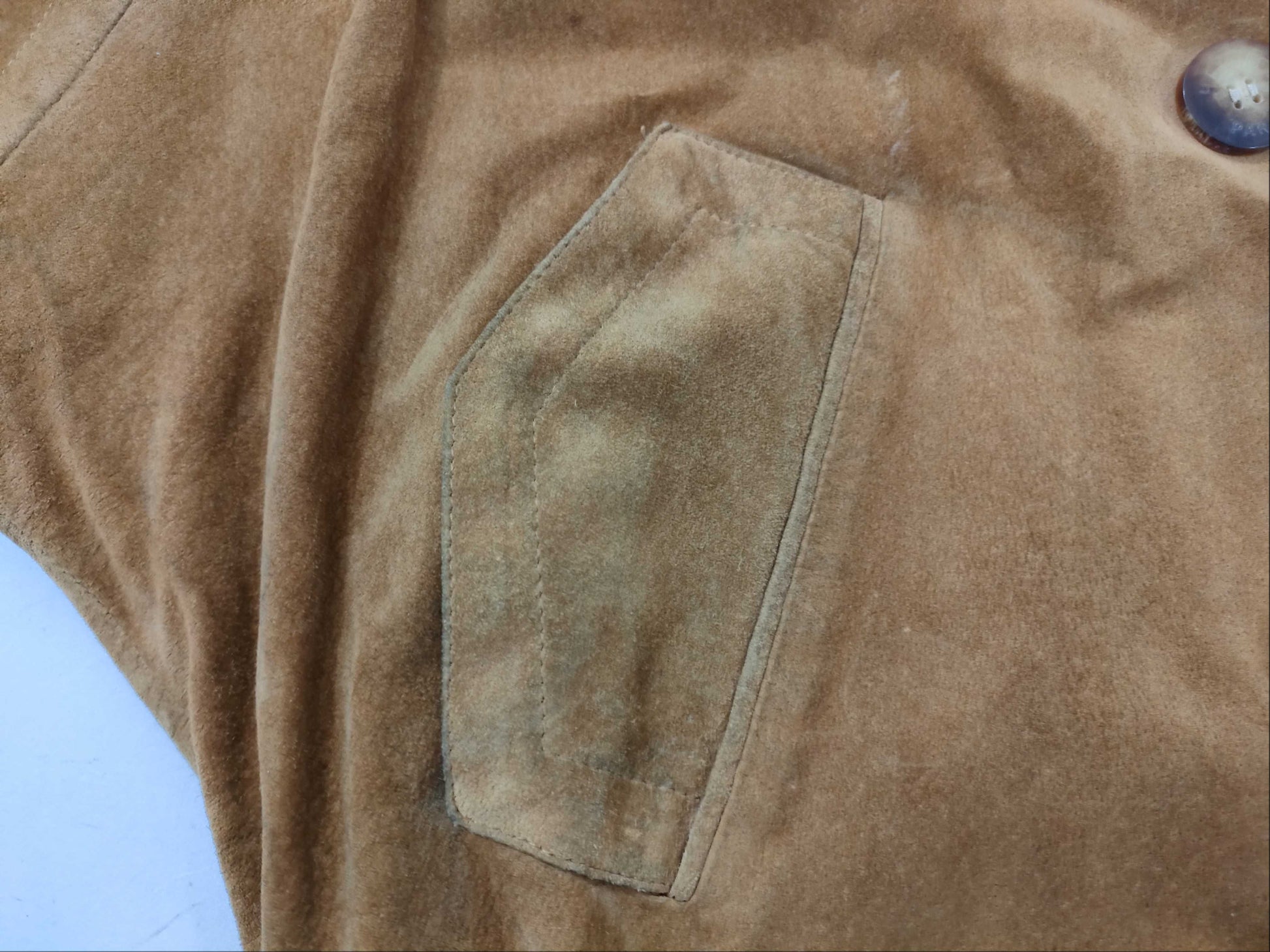 HERMES Pigskin Dolman Sleeve Leather Jacket Mouton Jacket